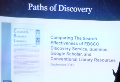 Comparación de varios sistemas de descubrimiento (artículo)