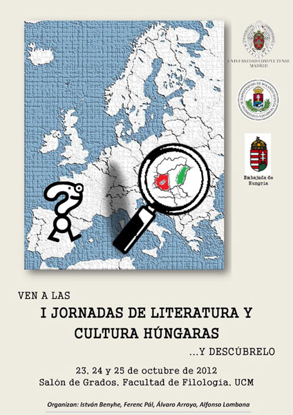 Cartel de I Jornadas de literatura húngara