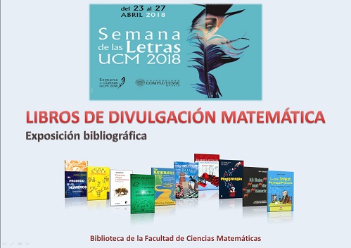Libros de divulgación matemática, exposición bibliográfica