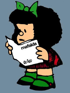 Mafalda leyendo