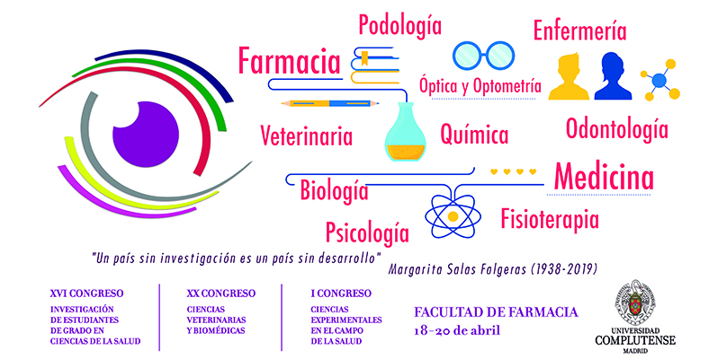 Margarita del Val inaugura el XVI Congreso de Investigación de Estudiantes de Grado en Ciencias de la Salud. Jueves 18 abril, a las 15:30h, en Medicina