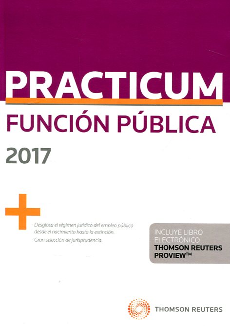 Practicum función pública 2017. - 1ª ed. - 2016