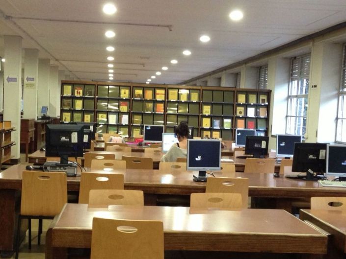 sala de la biblioteca general