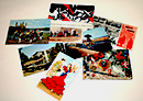Conjunto de postales enviadas por los oyentes a la sección “Álbum de la Pirenaica”.