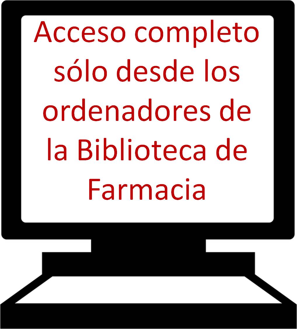 BotPlus acceso completo sólo en los ordenadores de la Biblioteca de Farmacia