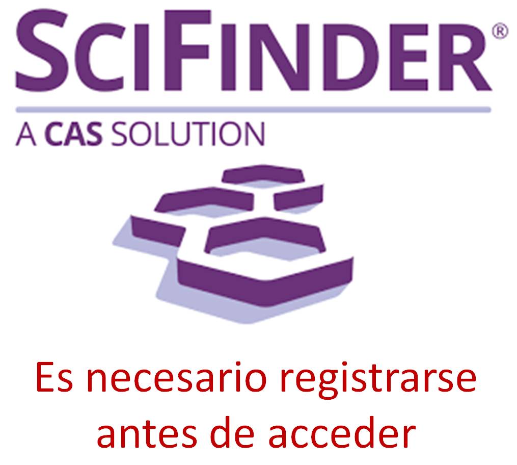SciFinder: es necesario registrarse antes de acceder