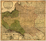 A map of the kingdom of Poland and Gran Dutchy of Lithuania 