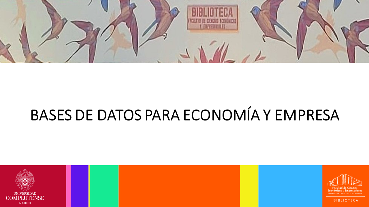 bases de datos para economÍa y empresa