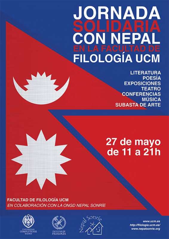 Jornada solidaria con Nepal. 27 de mayo en la Facultad de Filología - 13