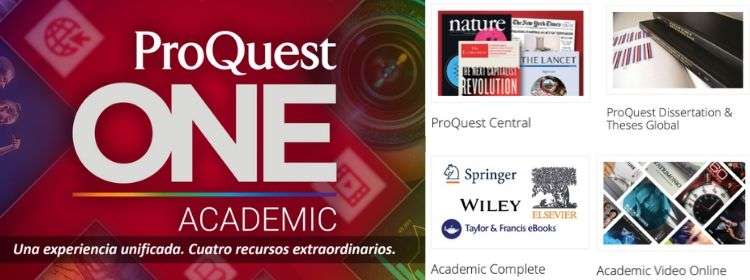 Recursos electrónicos en prueba: ProQuest One Academic