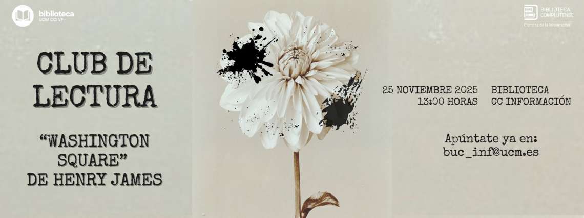 Próxima sesión del Club de Lectura: 'Washington Square' de Henry James - 1