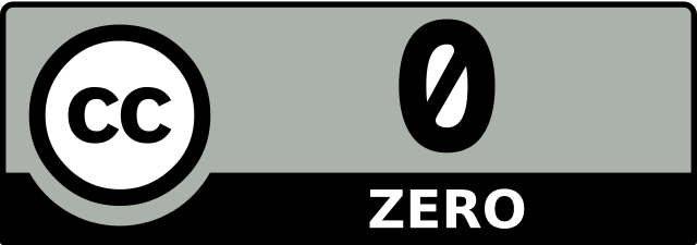 Logo Creative Commons Zero
