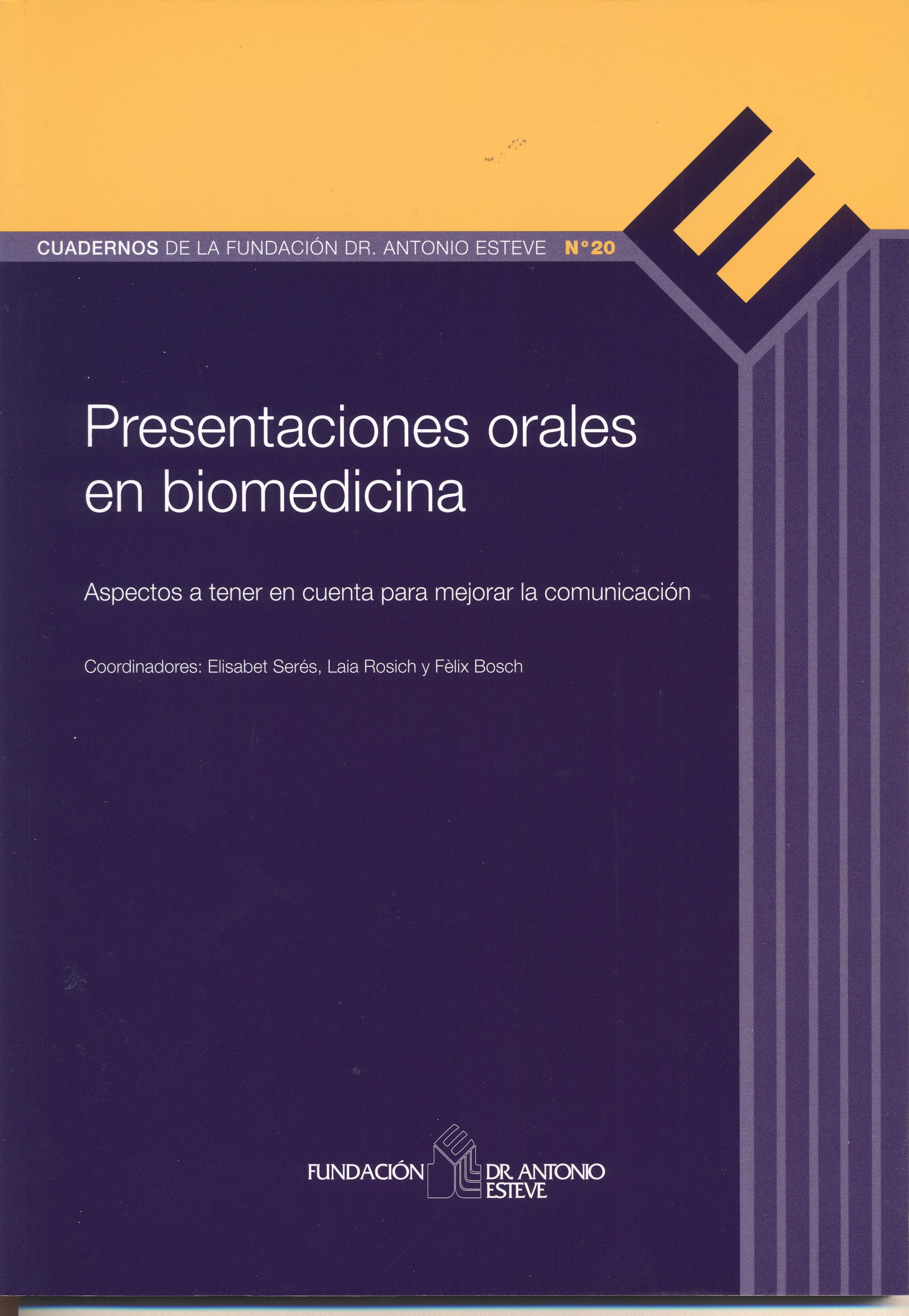 Presentaciones orales en biomedicina