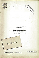 Informe para la Policía acerca de las actividades clandestinas realizadas en la Universidad Complutense. Madrid, Julio 1971. Archivo Personal Juan José Castillo.