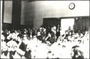 Asamblea estudiantil en la Universidad. 1968.