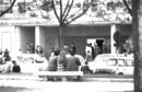 La policía en la Facultad de Derecho de la Universidad Complutense. Madrid 21 de mayo de 1968. Foto: Archivo “El Alcázar”