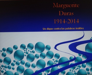 Cartel exposición Marguerite Duras