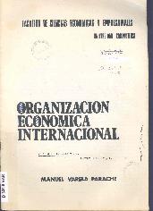Lecciones de Organización económica internacional