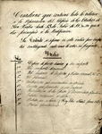Cuaderno de seguimiento de las obras de reparación del Edificio de los Estudios de San Isidro.1850
