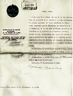 Invitación de Miguel de Unamuno, rector de la Universidad de Salamanca, para el acto de apertura de curso de la Universidad 1934