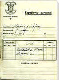 Expediente personal  de Juan Negrín 1917 / 1936