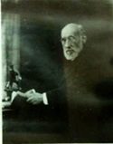 Retrato de Ramón y Cajal.Fotografía realizada para Gaceta Complutense