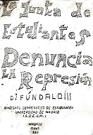 Prensa del Sindicato Democrático de Estudiantes de la Universidad de Madrid. Mayo 1969
