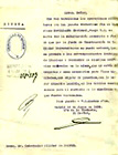 Oficio notificando que se va a proceder al desescombro en la Ciudad Universitaria. 1939