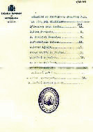 Relación de donativos del personal de la Escuela de Veterinaria, con destino a la suscripción en favor de las víctimas de la sedición. 1936
