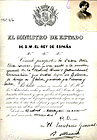 Concesión de pasaporte a favor de Elisa Soriano para asistir a la reunión general de la "Medical Women´s International Association".1928