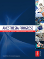 Anesthesia Progress