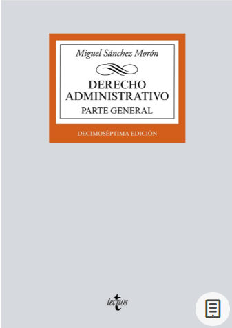 Derecho administrativo / Sánchez Morón