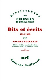 Dits et écrits : 1954-1988 / Vol. III, 1976-1979