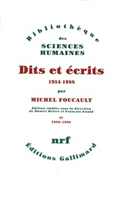 Dits et écrits : 1954-1988 / Vol. IV, 1980-1988