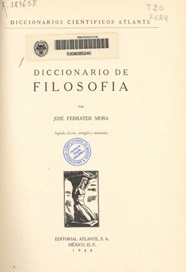 Diccionario de Filosofía