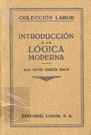 Introducción a la lógica moderna