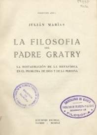 La Filosofía del padre Gratry