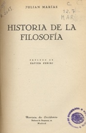 Historia de la Filosofía