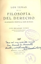 Los temas de la filosofía del derecho