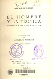 El hombre y la técnica