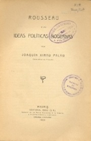 Rousseau y las ideas políticas modernas