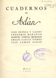 Cuadernos de Adán