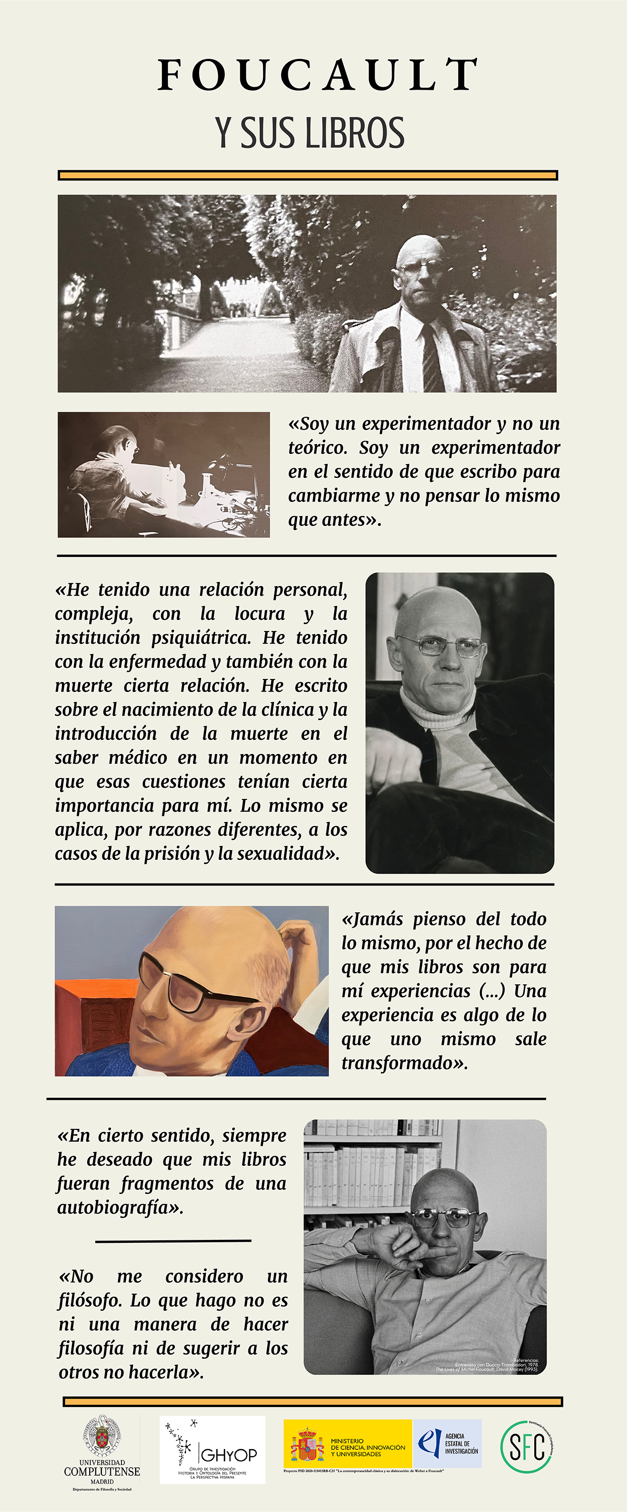Foucault y sus libros