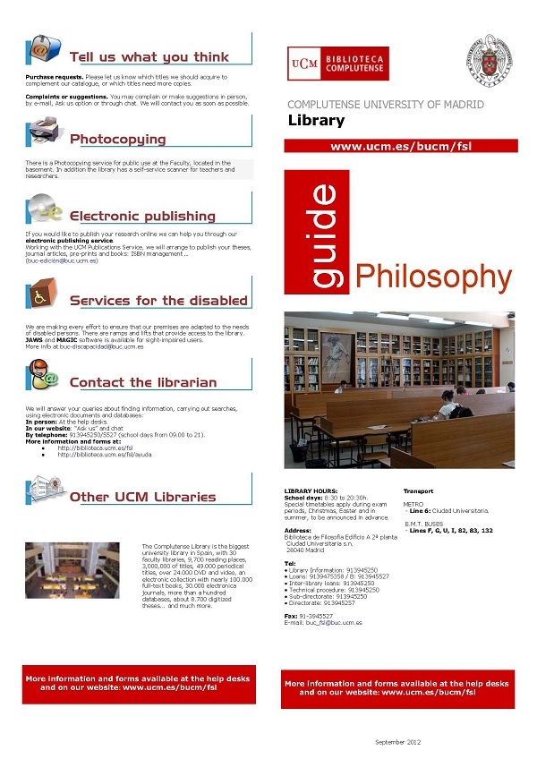 Library guide 2012