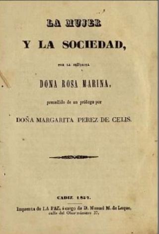 Rosa Marina, La mujer y la sociedad, 1857