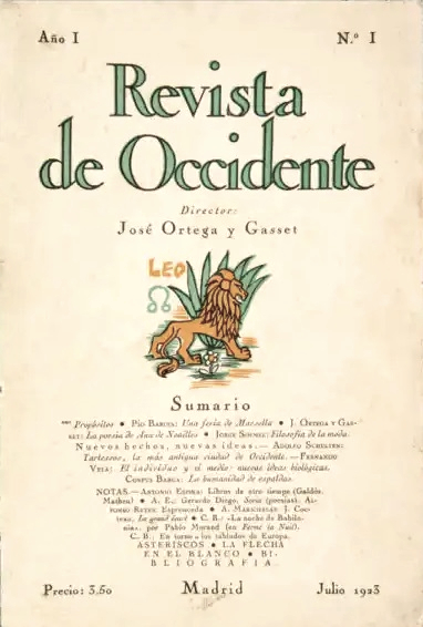 revista de occidente