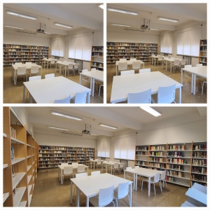 sala biblioteca de investigación