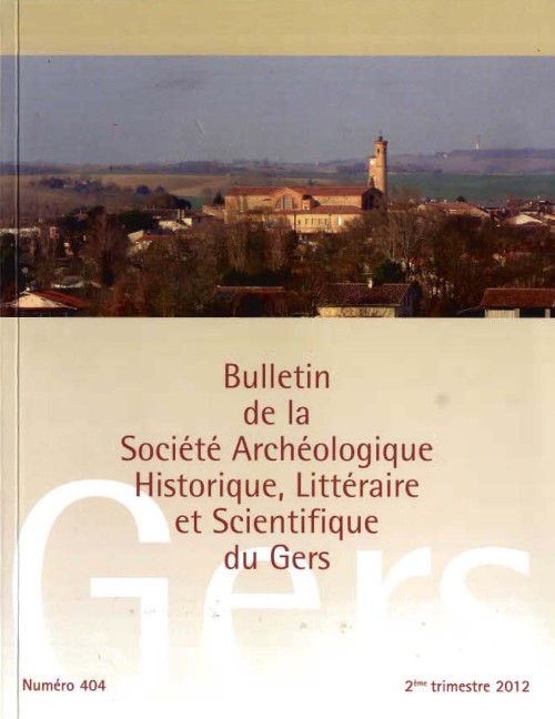 bulletin de la société archéologique, historique, litteraire & scientifique du gers