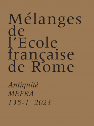 mélanges de l_École française de rome. antiquité