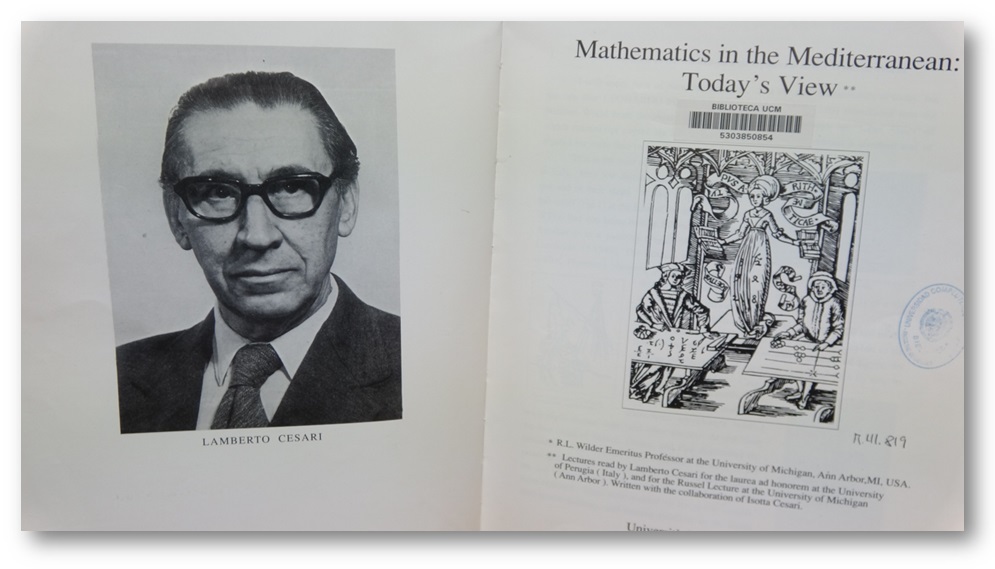 Mathematics in the mediterranean : today's view. Perugia: Università degli Studi, 1990.